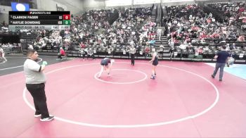 6A 170 lbs Quarterfinal - Clarion Fager, Corner Canyon vs Haylie Dowding, Herriman