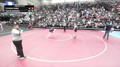 6A 170 lbs Quarterfinal - Clarion Fager, Corner Canyon vs Haylie Dowding, Herriman