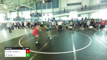 190 lbs Consi Of 8 #1 - Shekaib Ameer Hussain, Lift WC vs Max Topete, Topete Bros