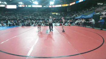 110 lbs Quarterfinal - Mya Bolander, Idaho Falls vs Kayden O`Connor, Salmon