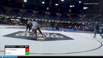 195 lbs Champ. Round 2 - Ettavias Holmen-Anderson, Centennial vs Mo Burt, Elk Grove Village