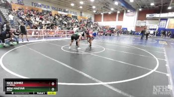 170 lbs Champ. Round 2 - Nick Gomez, La Sierra vs Beni Magyar, Irvine