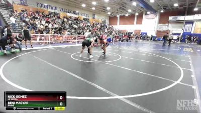 170 lbs Champ. Round 2 - Nick Gomez, La Sierra vs Beni Magyar, Irvine