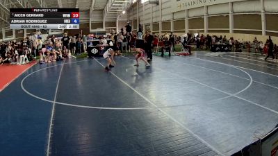 157 lbs Champ. Round 1 - Isaac Balden, Nevada vs Connor Hauff, Idaho