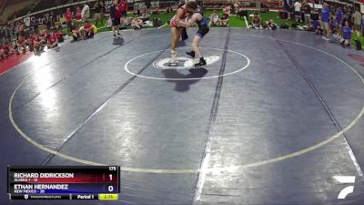 175 lbs Champ Round 1 (16 Team) - Richard Didrickson, Alaska 1 vs Ethan Hernandez, New Mexico