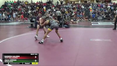 120 lbs Round 3 - Nadeem Haleem, Tinley Park (Andrew) vs Zach Homan, Independence