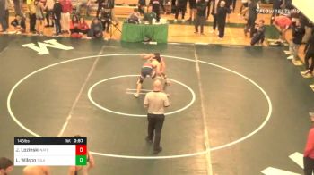 145 lbs Consolation - Jon Lozinski, North Attleborough vs Luke Wilson, Tollgate