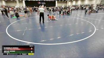 120 lbs Semifinal - Bryar Hooks, Oklahoma vs D`Angelo Zuniga, NXT Level Wrestling Academy