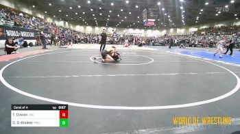 83 lbs Consi Of 4 - Trevor Cowan, JWC vs Donjay Gamez-Booker, Pride Wrestling