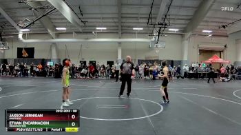 80 lbs Quarterfinal - Ethan Encarnacion, Headhunters vs Jaxson Jernigan, Panthers