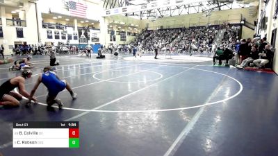 133 lbs Round Of 32 - Brady Colville, Delaware Valley vs Charlie Robson, Conwell Egan