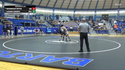 184 lbs Champ. Round 1 - Lazaro Crespo, Fort Hays Tech Northwest College vs Brannigan Reyes, Cowley College