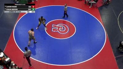 252 lbs Consi Of 16 #2 - LaVon Wade, Kiski vs Colin Deeter, Southern Columbia