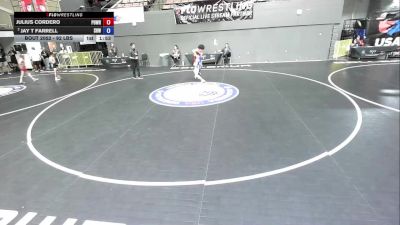 92 lbs Quarters - Julius Cordero, Poway Wrestling vs Jay T Farrell, Spring Hills Wrestling