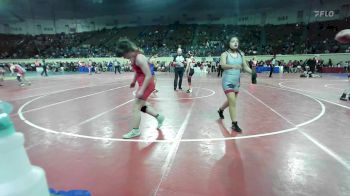 120 lbs Consi Of 16 #1 - Lynly Flud, Hilldale vs Kenzie Williams, Stillwater