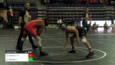 165 lbs Quarterfinal - Dalton Harkins, Army West Point vs Quincy Monday, Princeton