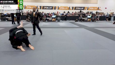 Zachary Dowling vs Jayden Shin 2026 PBJJF Pan American Jiu-Jitsu Championships