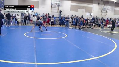 150 lbs Cons. Semis - Ty Adams, East Idaho Elite Wrestling Club vs Darius Case, Fighting Squirrels Wrestling Club
