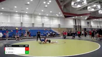 123 lbs Champ. Round 3 - Joseph Baisley, C2X vs Kyle Schroer, Troy Christian