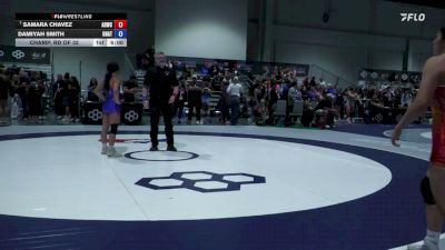 50 kg Champ. Rd Of 32 - Samara Chavez, Army (WCAP) vs Damiyah Smith, Unattached