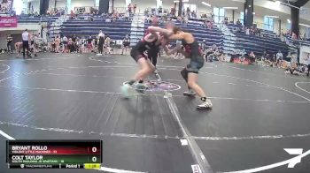 108 lbs Round 1 (3 Team) - Bryant Rollo, Violent Little Machines vs Colt Taylor, South Paulding Jr Spartans