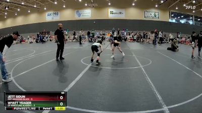 64 lbs Round 3 (6 Team) - Jett Sidun, Mat Assassins Black vs Wyatt Yeager, CP Wrestling Academy