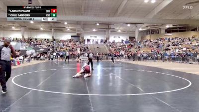 AA 120 lbs Cons. Round 1 - Cole Sanders, Jefferson Co. High School vs Larson Pilant, Collierville High School