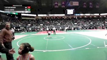 75 lbs Semifinal - Ky`lin Woods, BUC2 vs Kyle Curto, DONA