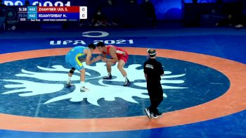 74 kg Semifinal - Stambul Zhanybek Uulu, KGZ vs Nurdaulet Kuanyshbay, KAZ