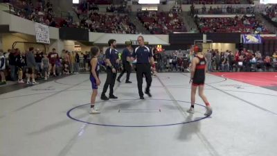 74 lbs Champ. Round 2 - Jett Nichols, Butte Wrestling Club vs Caleb Weldon, Frenchtown Wrestling Club