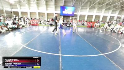 144 lbs Round 1 (8 Team) - Mason O`Dell, Florida vs Torrey Paplow, Minnesota Red