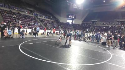 49 lbs Semis - Elijah Beck, Top Rank vs Mateo Mercado, Duran Wrestling Club