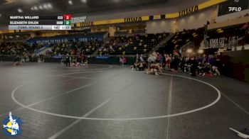 120 lbs Cons. Round 2 - Elizabeth Ehlen, Raccoon River-Northwest vs Martha Willard, Iowa City High