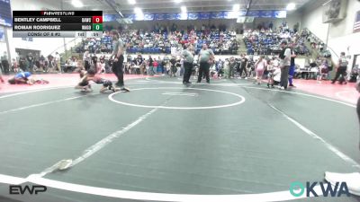 37-40 lbs Consi Of 8 #2 - Bentley Campbell, Broken Arrow Wrestling Club vs Roman Rodriguez, Wagoner Takedown Club