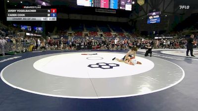 144 lbs Champ. Rd Of 256 - Avery Vogelbacher, PA vs Caden Cook, NV