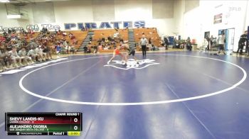 125 lbs Round 1 (16 Team) - Shevy Landis-Ku, Lassen College vs Alejandro Osoria, San Joaquin Delta College