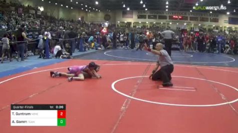 65 lbs Quarterfinal - Talea Guntrum, None vs Abigail Gamm, Team Takedown