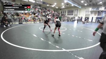 110 lbs Cons. Round 4 - Lia Stenger, Rancho Cucamonga vs Elizabeth Noyola, Highland