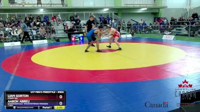 65kg Champ. Round 1 - Liam Gorton, Coast WA vs Aaron Abreu, Kanieinkehaka Tehontatienas Mohawk / HBS