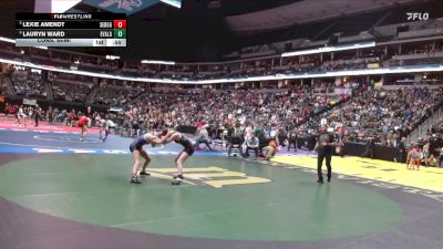 G125-4A Cons. Semi - Lauryn Ward, Eagle Valley Girls vs Lexie Amendt, Sedgwick County/Fleming Girls Girls