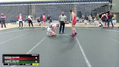 210 lbs Round 9 (10 Team) - Roman Calvani, Riverheads vs Robert Kellen, Legend Wrestling