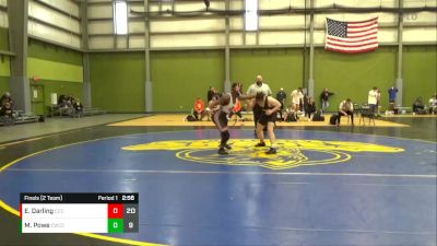 174 lbs Finals (2 Team) - Melton Powe, Cowley Community College vs Erik Darling, Cloud Community College