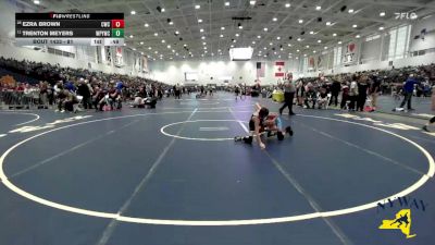 81 lbs Cons. Round 2 - Trenton Meyers, Whitney Point Youth Wrestling Club vs Ezra Brown, Celtic Wrestling Club