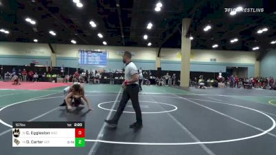 157 lbs Round Of 32 - Chase Eggleston, Wayne State College vs Dominick Carter, Central Florida