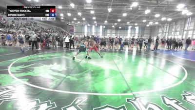 157 lbs Quarters - Oliver Russell, Riverhawk Wrestling Academy vs Devon Mayo, Camas Wrestling Club