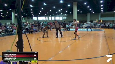 108 lbs Placement (16 Team) - Luke Mealer, Morris Fitness vs Aiden Parks, Predator WC