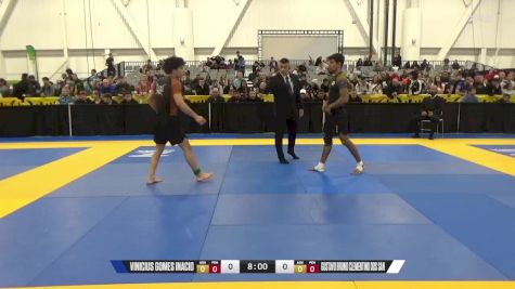 Gustavo Bruno Clementino Dos San vs Vinicius Gomes Inacio 2024 World IBJJF Jiu-Jitsu No-Gi Championship