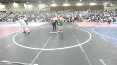 172 lbs Quarterfinal - Tyler Robison, Roseburg Mat Club vs Iziah Folsom, Willits Grapplin Pack