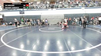 132 lbs Quarterfinal - Jax Mescher, Team Idaho Wrestling Club vs Zachary Carrasco, Team Real Life Wrestling
