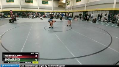 160 lbs Round 5 - Marieda Kalahar, Rapid City - Westside vs Savana Filibeck, Beulah Miner Wrestling